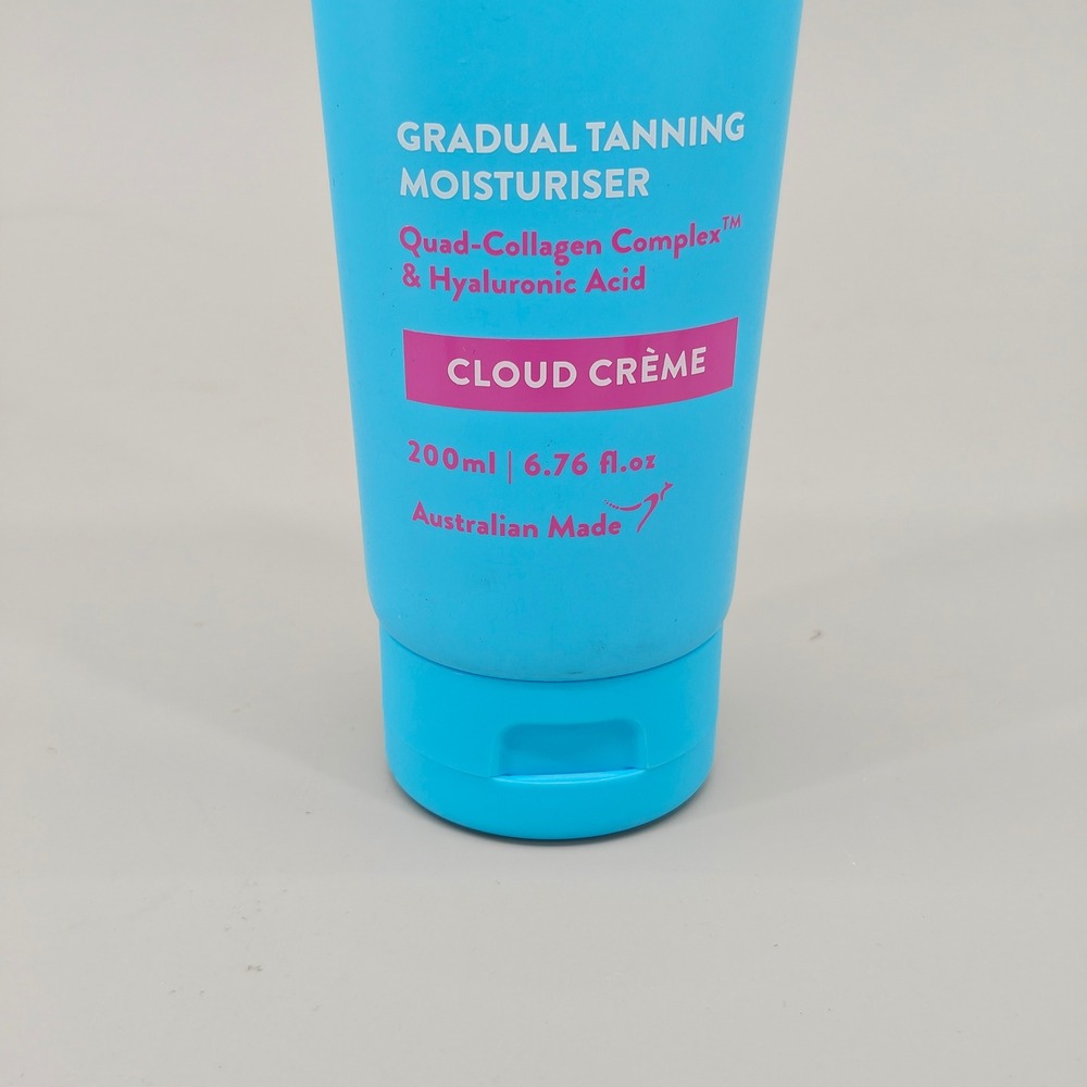 The Australian Glow Gradual Tanning Moisturiser Cloud Creme 200m Hyaluronic Acid - Picture 5 of 7